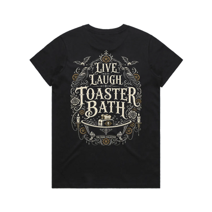Black back flat lay
