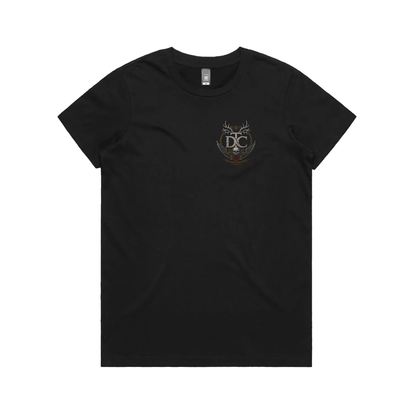 Memento Mori Women’s Gothic Back Print Tee