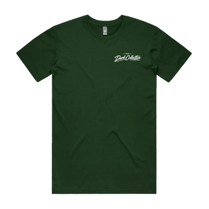 Forest Green front flat lay