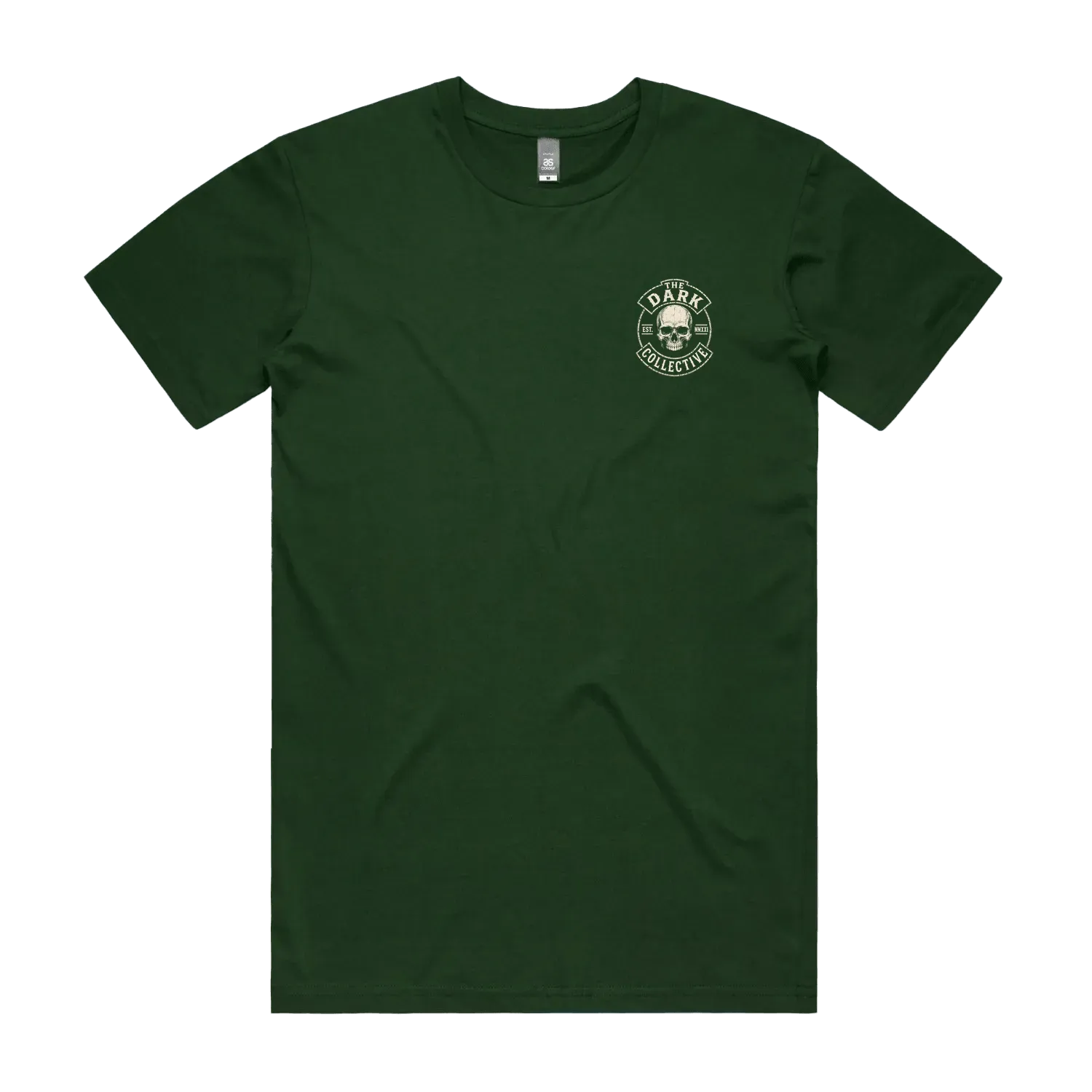 Forest Green front flat lay