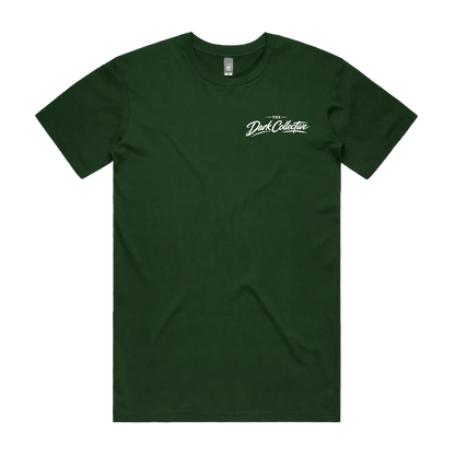 Forest Green front flat lay