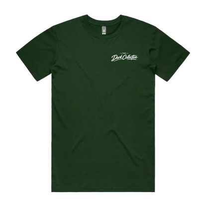 Forest Green front flat lay