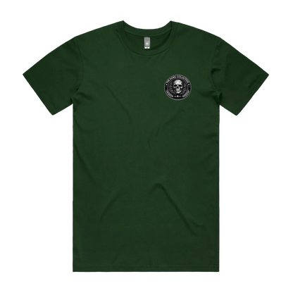 Forest Green front flat lay