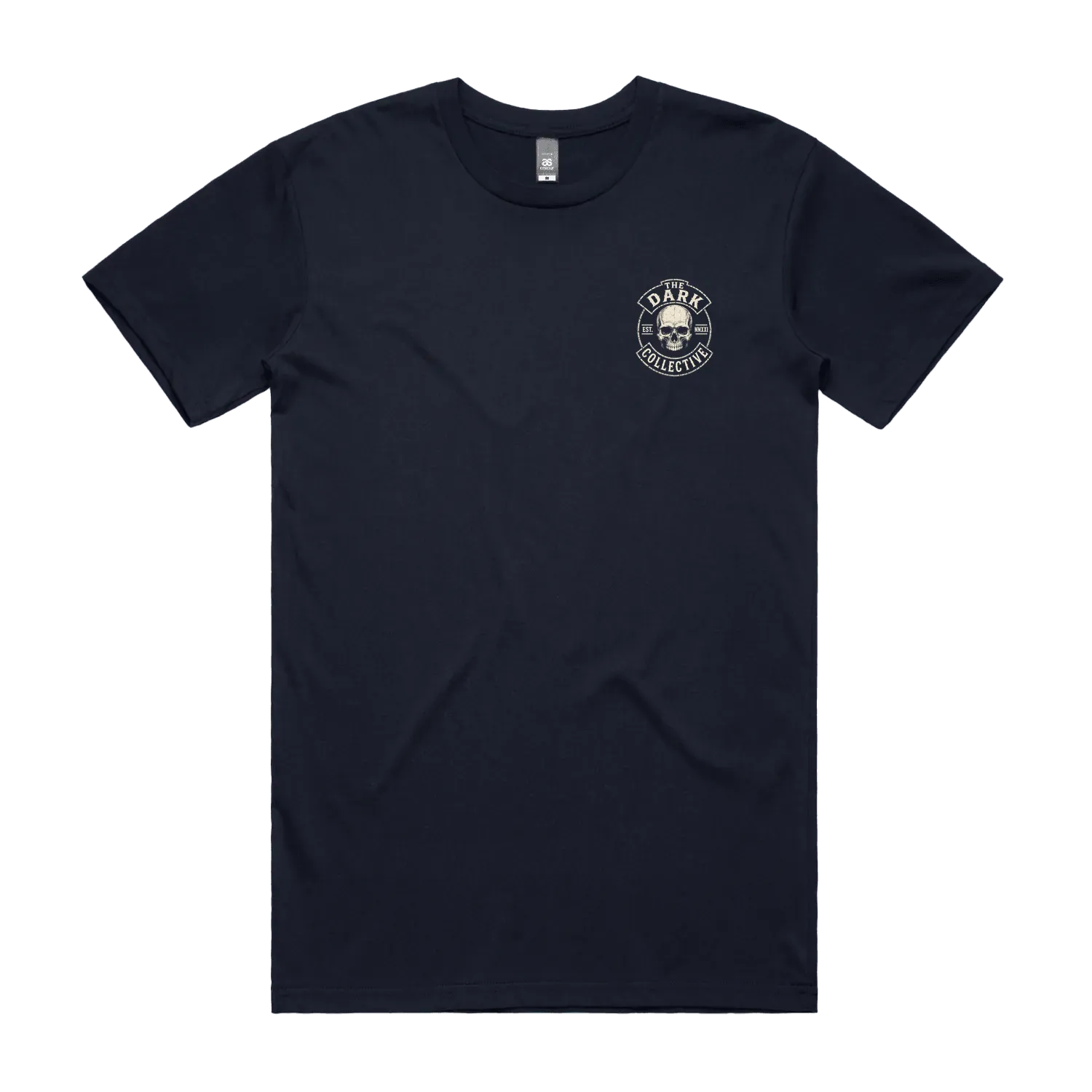 Navy front flat lay