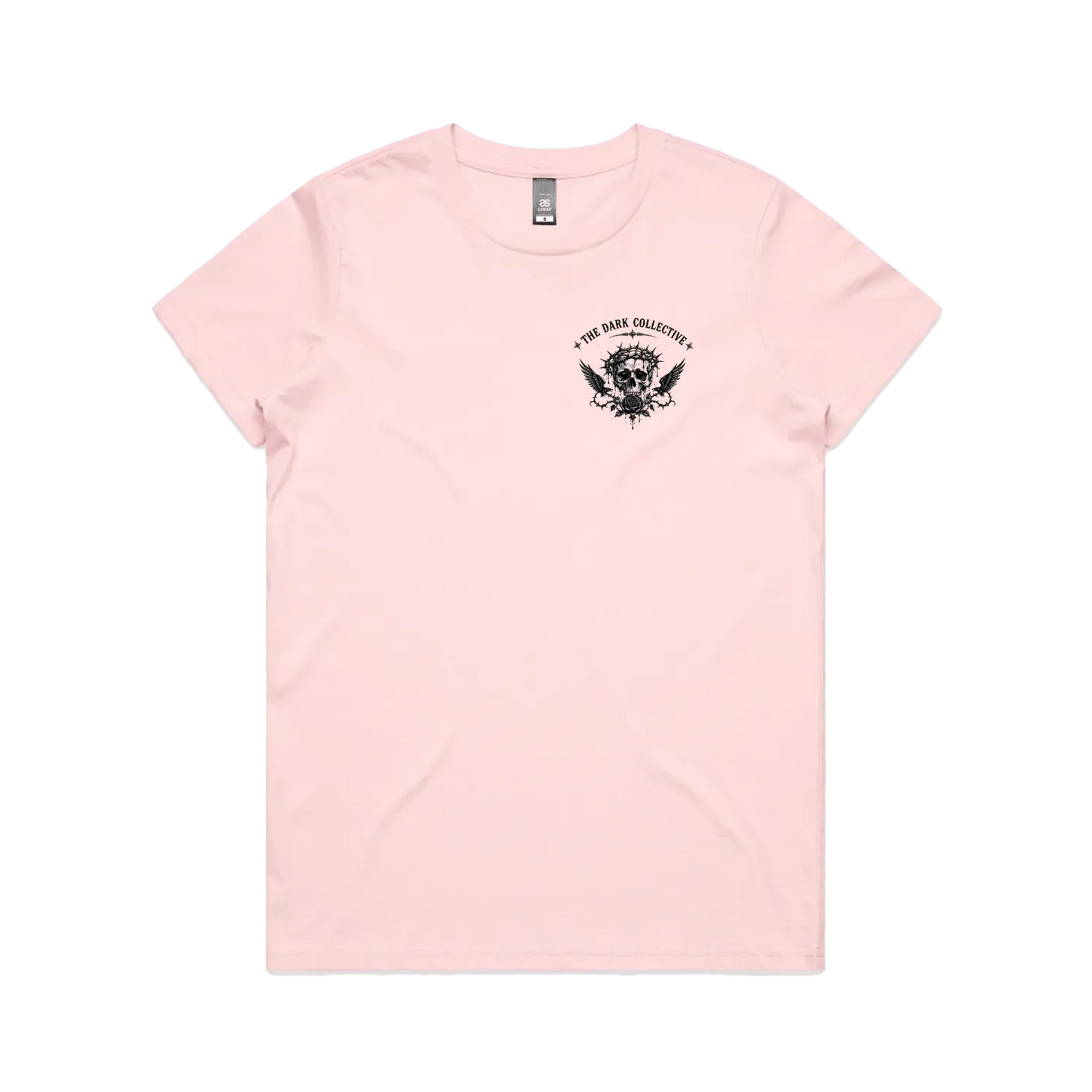 Pink front flat lay