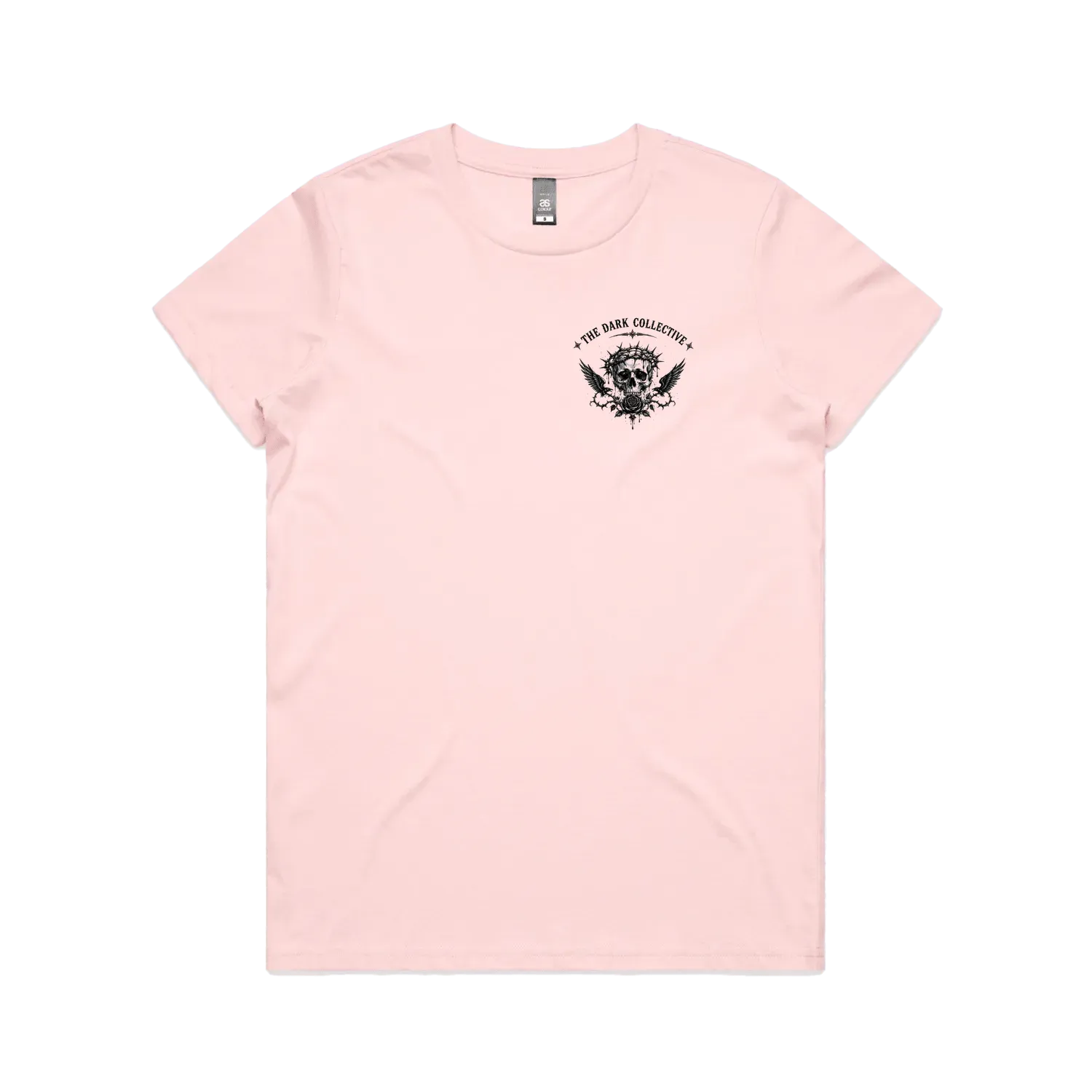Pink front flat lay