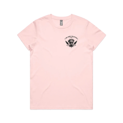 Pink front flat lay